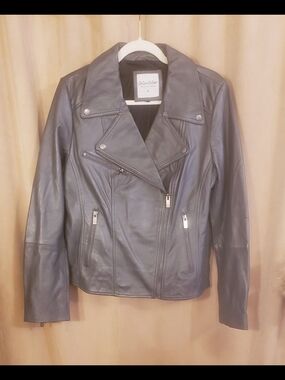 LLILY & LOTTIE LEATHER JACKET by CHELSEA DEBOER